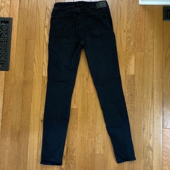Silver jeans suki mid rise super skinny black jeans woman’s size 28 / 31 pants - Picture 10 of 10
